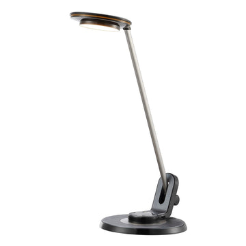 Dixon 18.5" Aluminum Contemporary Minimalist Adjustable Dimmable USB Charging LED Task Lamp - JONATHAN Y